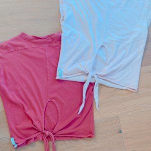 Duo of super cute small women's tees!